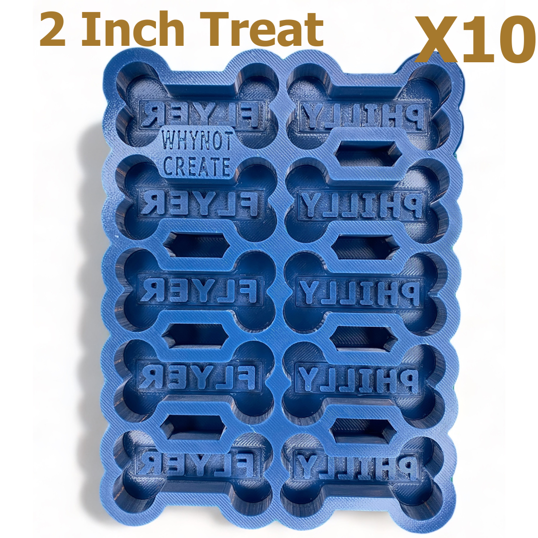 2-inch Custom Dog Treat Molds For Small Dogs