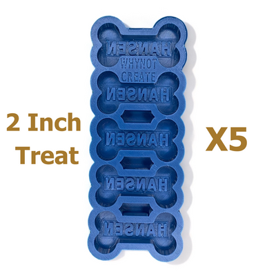 2-inch Custom Dog Treat Molds For Small Dogs