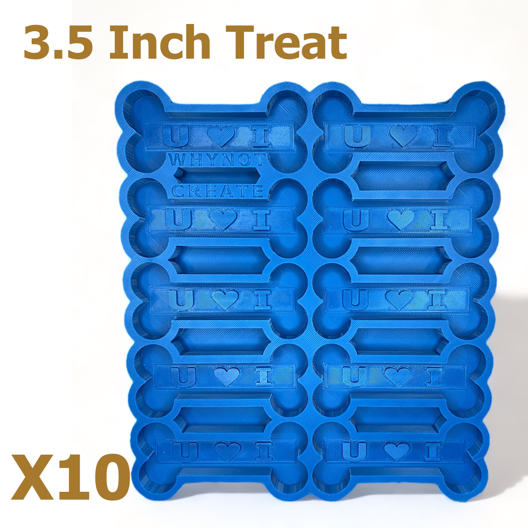 3.5-inch Custom Dog Treat Molds For Full-Sized Dogs