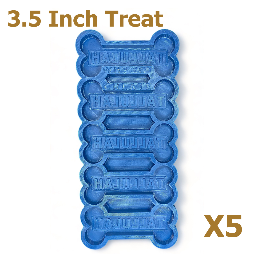 3.5-inch Custom Dog Treat Molds For Full-Sized Dogs