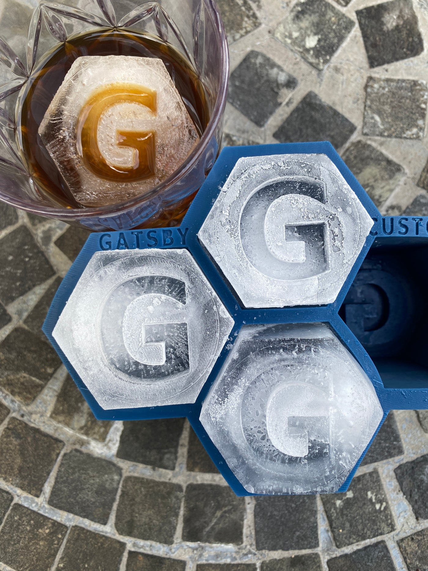 Custom Hexagon Ice Mold