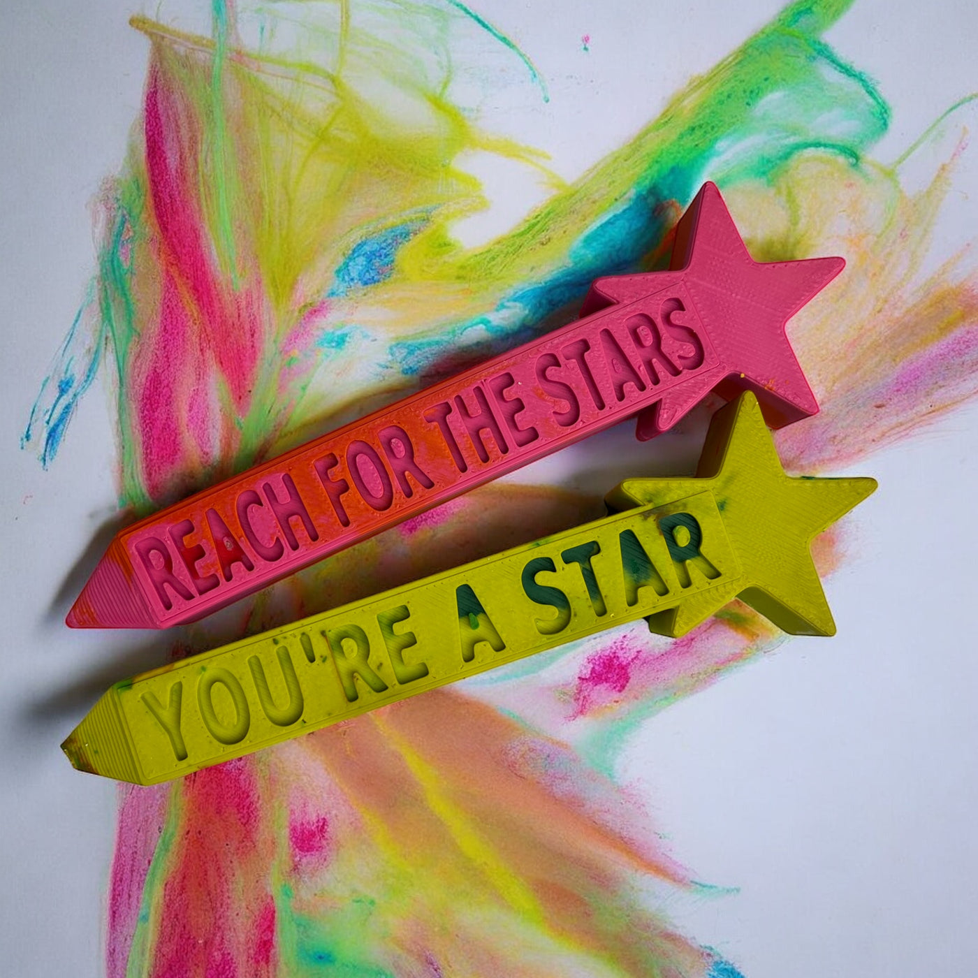 Custom Crayon Mold - Stars